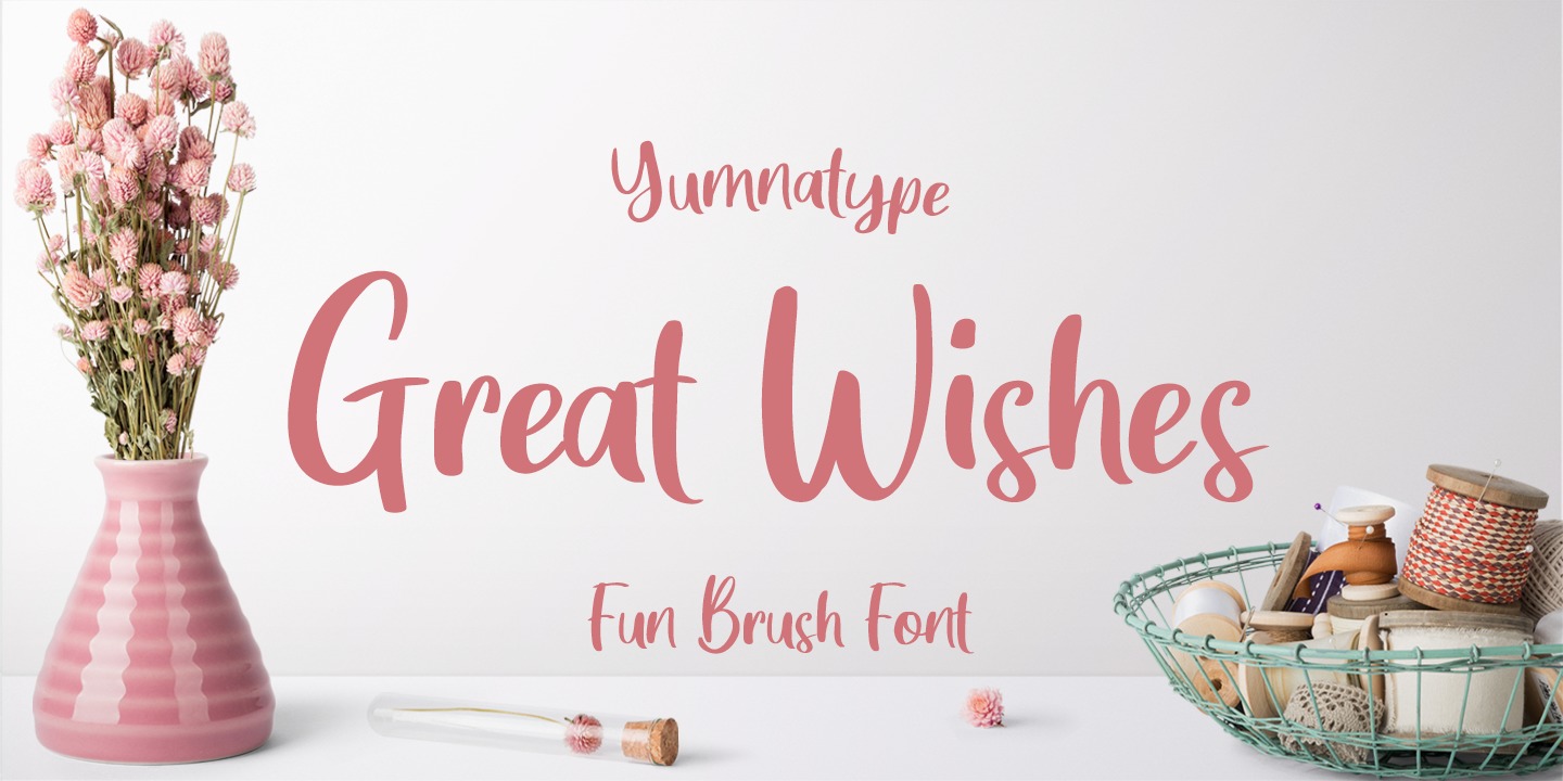 Great Wishes Font preview
